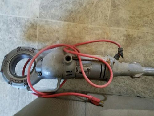 Ridgid 700  portable handheld pipe threader, works good for sale