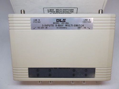 DLS 8-way RF MultiSwitch