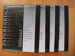 Set of Four (4) 20 count Paper Direct &#034;World Wide&#034; Transparencies 8.5 x 11 NEW!