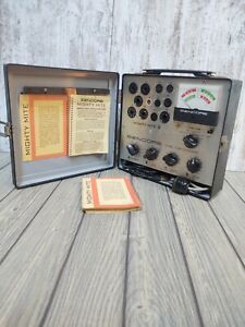 Vintage Mighty Mite SENCORE TC-142 TUBE CHECKER TESTER