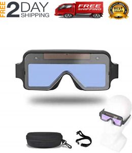 Gafas Para Soldar Mscara Lente Casco Oscurecimiento Soldador Welding Goggles