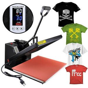 16&#034;x20&#034; LCD Timer Temp Heat Press Machine Digital T-shirt Sublimation Transfer