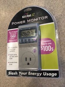 Kill A Watt EZ Appliances Electricity Power Energy Usage Monitor LCD Display