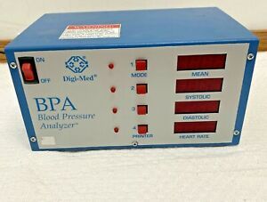 Digi-Med Digital Blood Pressure Analyzer 400, Model BPA 400A