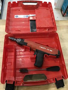 Hilti DX36 Powder-Actuated Fastening Tool w/ Hard Case - CLEAN - EUC