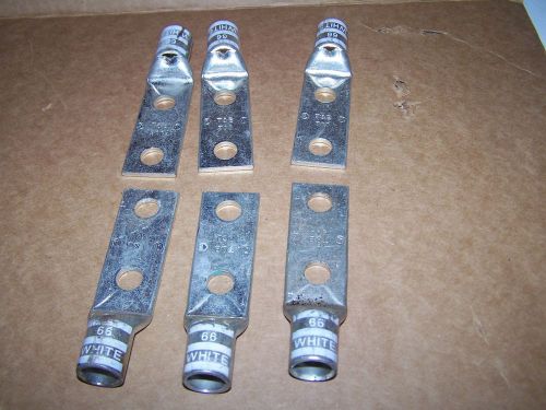 T&amp;b 300 mcm copper lug lot of 6, nos for sale