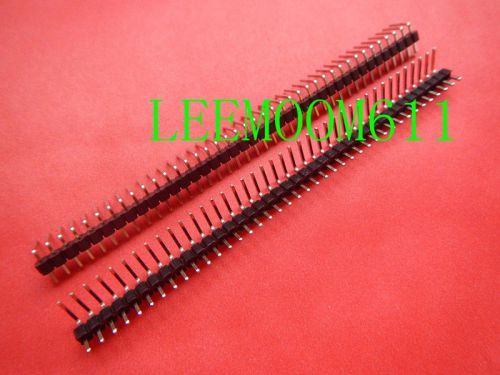 10pcs 1x40 Pin 2.54mm Single Row Pin Header Strip new 40T