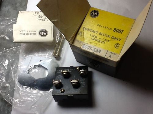 New Allen Bradley 800T-XA9 Contact Block Series A