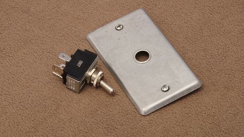 Heavy Duty Toggle Switch w/ mtg. plate