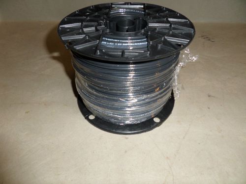 12 THHN THWN MTW stranded copper wire 500&#039; NEW Black