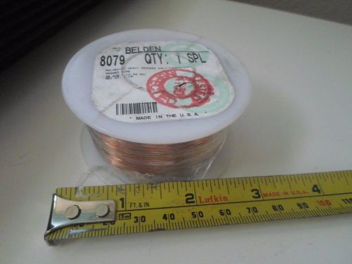 1260 ft Belden 8079 26 AWG Magnet Wire Heavy Armored Poly-Thermaleze Bare Copper