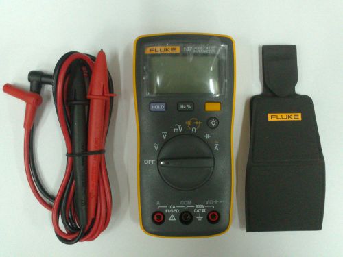 NEW FLUKE 107 F107 Palm-sized Digital Multimeter Meter smaller than FLUKE 17B