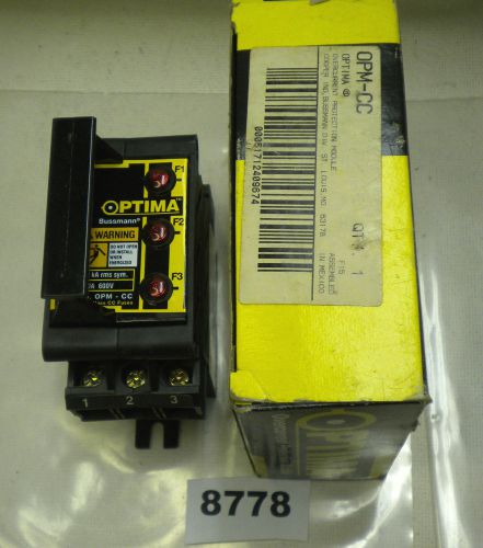 (8778) Bussmann Overcurrent Protection Module Optima OPM-CC