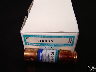 FLNR20 / ECNR20  CLASS RK5 FUSES 240VOLT 1 FUSE NEW