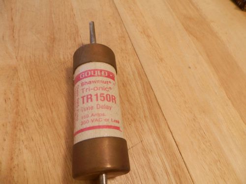 Trionic dual element time delay tr150r 150a,250v ac class rk5 fuse for sale