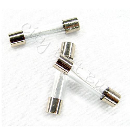 50 fifty pcs 10a ten a 250v quick fast blow glass fuse 6x30mm lot of 10000ma for sale
