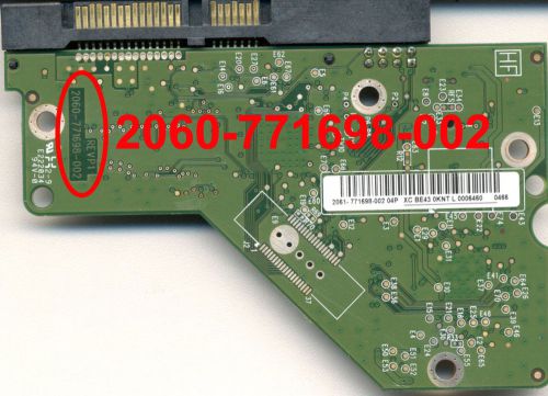 WD20EACS-11BHUB0 2061-771698-R02 2060-771698-002 WD20EACS PCB board  +FW