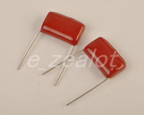 10pcs NEW CBB22 Through Hole Polypropylene Film Capacitors 1uF 400V