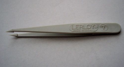 Seven Lerloy Plastic Tweezers Style 7 Very Pointy