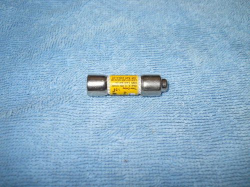 7) fnq-r-1 midget size fuses (13/32&#034; x 1-1/2?) 600v, 1 amp, slo-blo fuses for sale