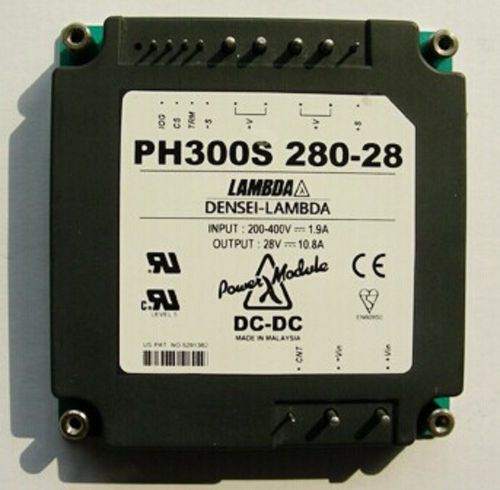 PH300S280-28 DC/DC PS SGL-OUT 28V 10.8A 302W TDK-Lambda Corporation