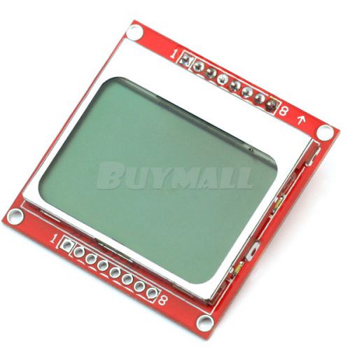 New 84*48 Pixel Resolution LCD Module White Backlight Adapter PCB For Nokia 5110