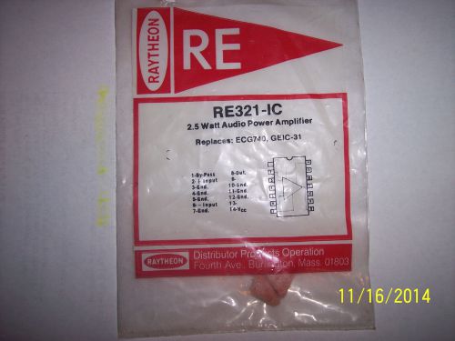 RE321-IC 14 pin IC 2.5Watt AF Power Amp  ECG740