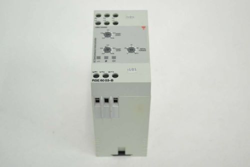 CARLO GAVAZZI RSE 60 03-B AC SEMICONDUCTOR MOTOR CONTROLLER B352472