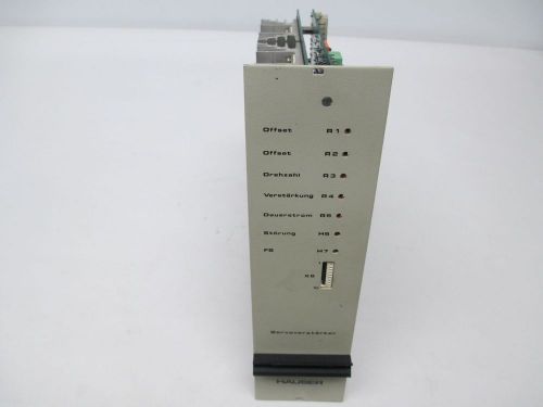 HAUSER SVC 225 V62 SER 22 SERVOVERSTARKER AMP SERVO AMPLIFIER D287649