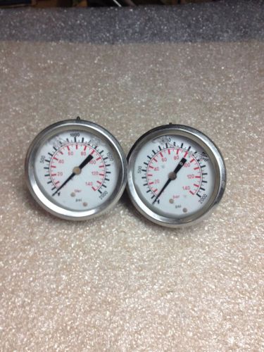 (RR23-3) LOT OF 2 PRESSURE GAUGES 0-2000 PSI