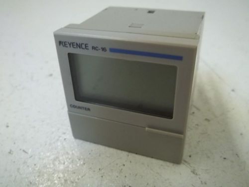 KEYENCE RC-16 COUNTER *USED*