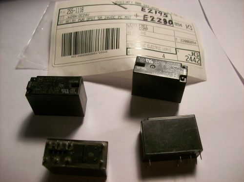 Digi-Key part 255-1118 Panasonic 24V Relays JW2SN-DC24V