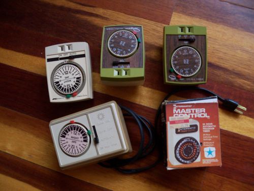 Intermatic Master Control Timer Plus 4 More Timers K-Mart Ingraham, K Model