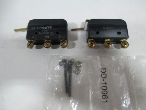 LOT 2 NEW HONEYWELL BZ-2RW88-P5 MICRO 5 SWITCH SWITCHING UNIT D216291