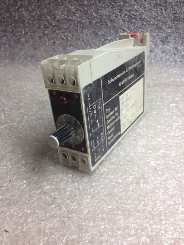 (H3-2) SCHUNTERMANN &amp; BENNINGHOVEN 388121603 D 4010 HILDEN TEMP CONTROLER