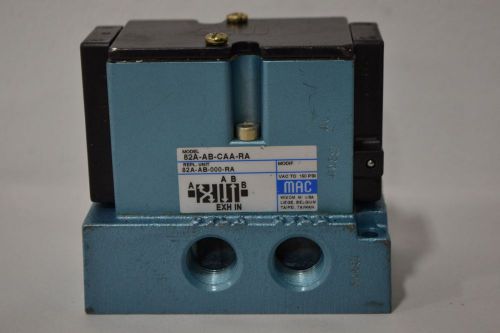 Mac 82a-ab-caa-ra 150psi 3/8 in npt solenoid valve d305013 for sale