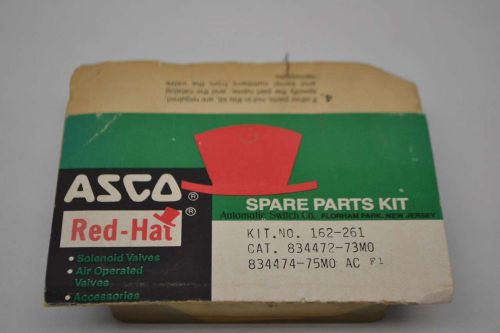 NEW ASCO 162261 834472-73M0 RED-HAT VALVE SPARE PARTS KIT D335378