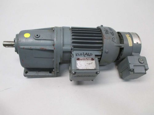 EBERHARD BAUER G02-10/DK74-178-AS/M BRAKE 0.37KW GEAR 23.75:1 MOTOR D431133