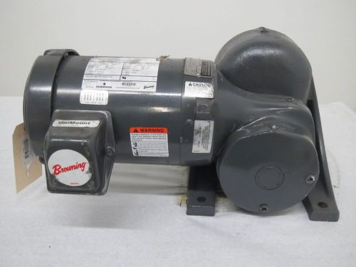 BROWNING E462 SYNCHROGEAR 85.5:1 1-1/2HP 1735RPM B145T 3PH GEAR MOTOR B330372