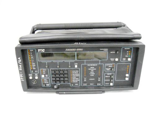 TTC ACTERNA FIREBERD 6000A COMMUNICATIONS ANALYZER 40200 6005 GPIB