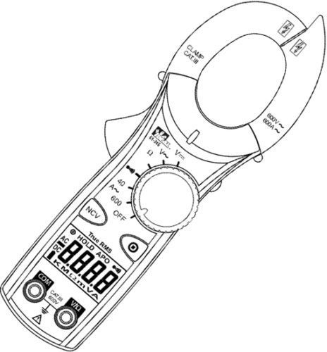 IDEAL 61-746 Clamp-Pro Clamp Meter w/ True RMS