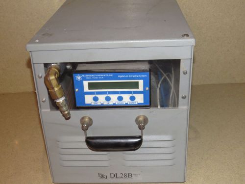 F&amp;J DL28B LOW VOLUME DIGITAL AIR SAMPLING SYSTEM W/ GAST 0523 PUMP (FJ1)