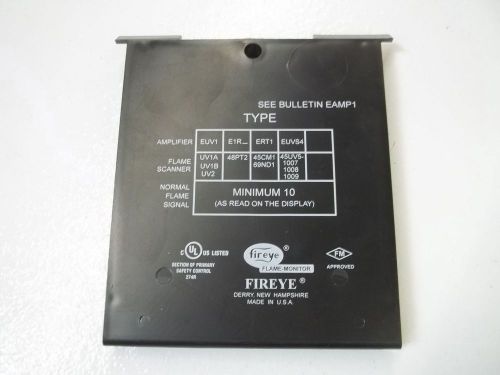 Fireye euvs4 flame amplifier module *used* for sale