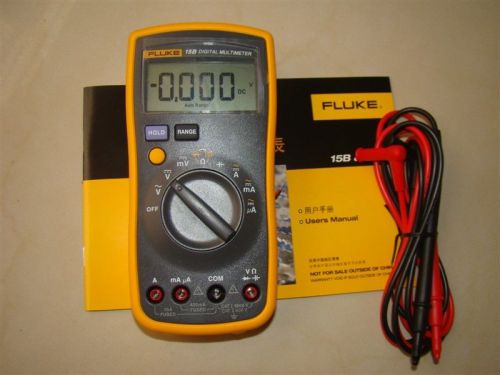 100% New FLUKE 15B F15B Digital Multimeter Meter Auto Range