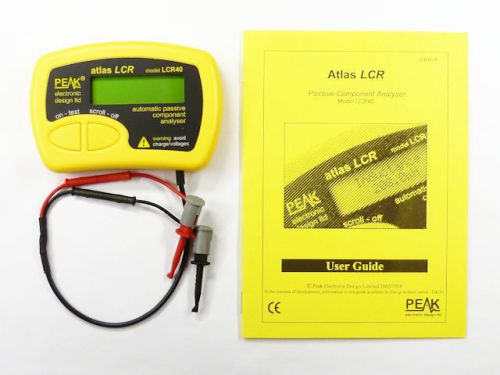 PEAK LCR40 ATLAS Passive Component Analyser