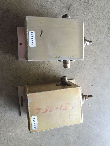 2 - 800 Mhz Filter / Cavities / Cavity