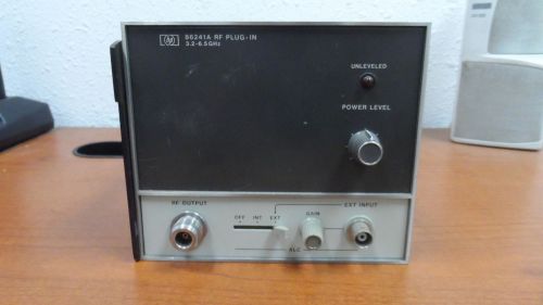 HP Agilent 86241A RF Plug In 3.2 - 6.5 GHz