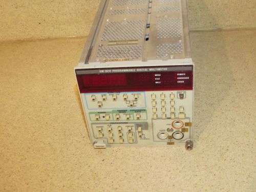 TEKTRONIX DM5010 DM 5010 PROGRAMMABLE  DIGITAL MULTIMETER PLUG IN (te2)