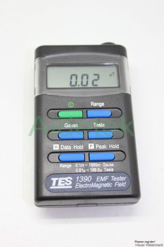 New TES-1390 EMF Tester Gauss Electromagnetic Field Meter 200 / 2000 milli Gauss