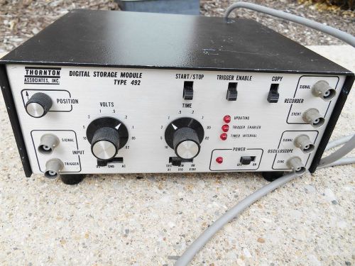 Thornton Associates, Inc. digital storage module Type 492